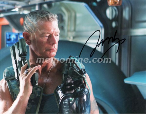 Avatar Stephan Lang as Colonel Miles Quaritch Original Autograph w/ COA - Click Image to Close